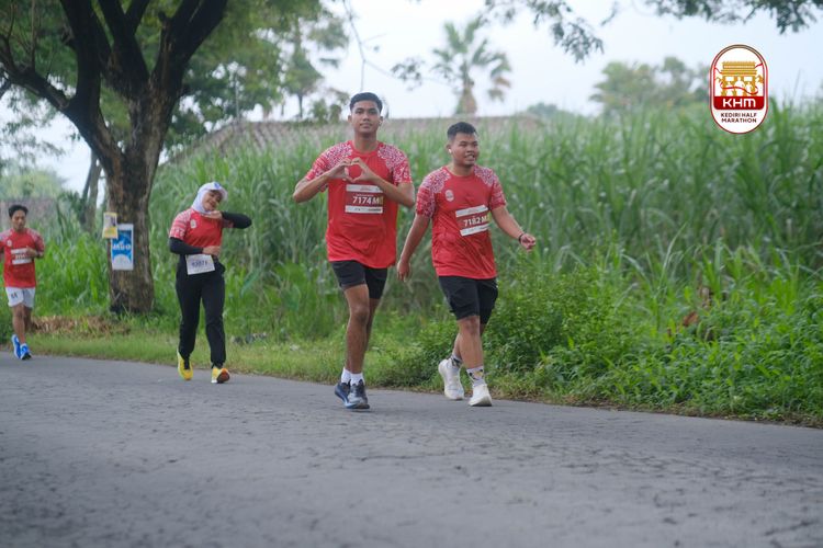 Race photo from Kediri Half Marathon 2025