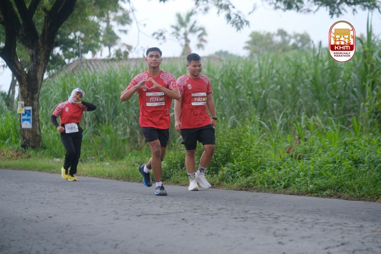 Race photo from Kediri Half Marathon 2025