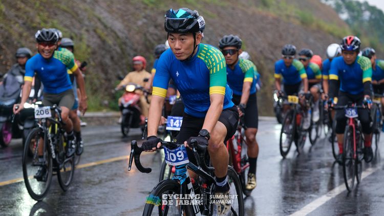 Race photo from Cycling de Jabar 2024
