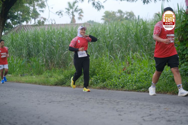 Race photo from Kediri Half Marathon 2025