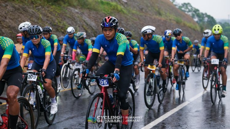 Race photo from Cycling de Jabar 2024