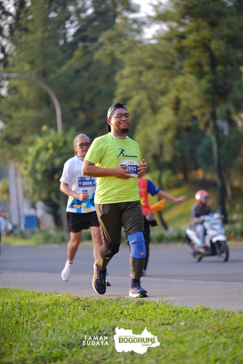 Race photo from Taman Budaya x BOGORUN 2025