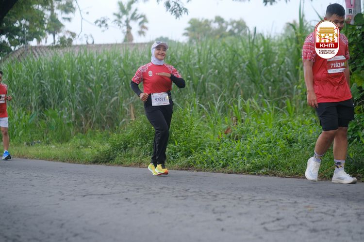 Race photo from Kediri Half Marathon 2025