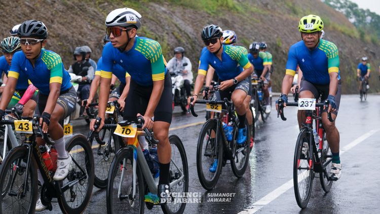 Race photo from Cycling de Jabar 2024