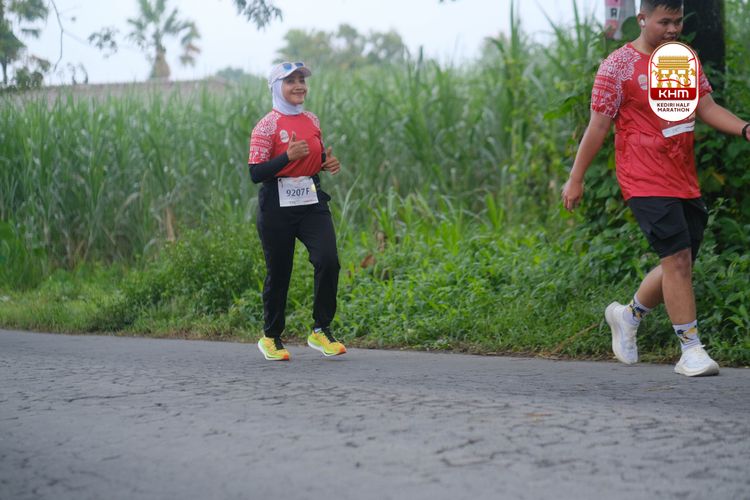 Race photo from Kediri Half Marathon 2025