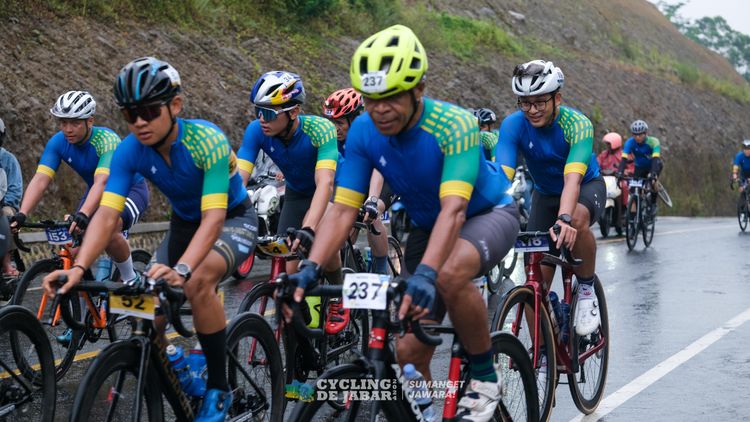 Race photo from Cycling de Jabar 2024