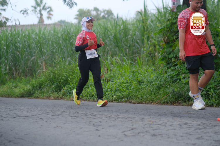 Race photo from Kediri Half Marathon 2025