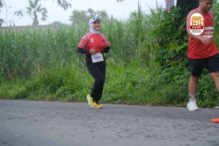 Race photo from Kediri Half Marathon 2025
