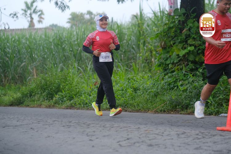 Race photo from Kediri Half Marathon 2025