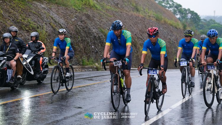 Race photo from Cycling de Jabar 2024