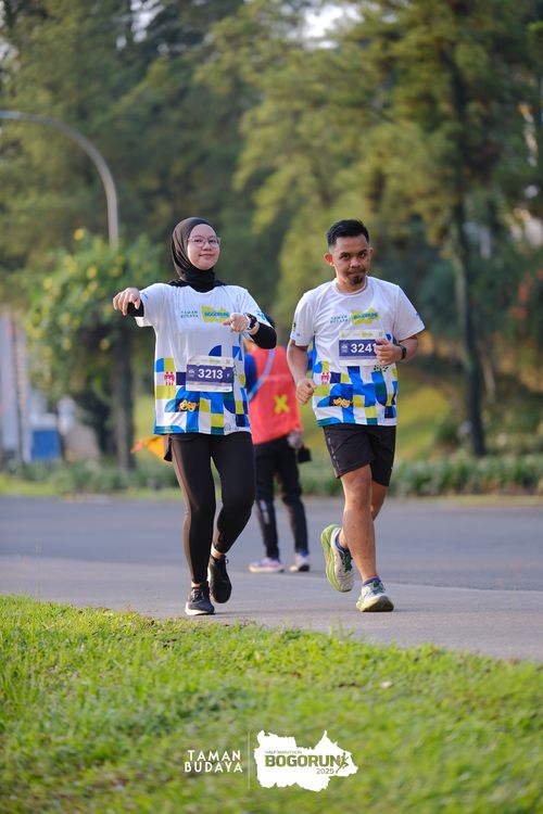 Race photo from Taman Budaya x BOGORUN 2025