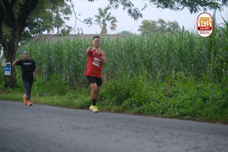 Race photo from Kediri Half Marathon 2025