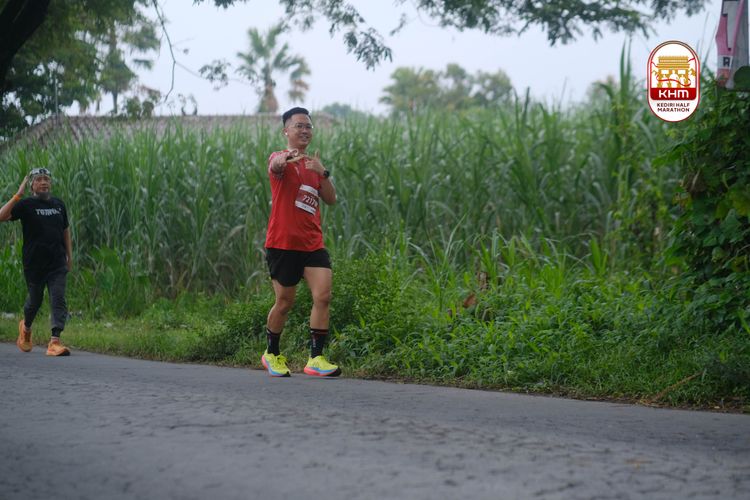 Race photo from Kediri Half Marathon 2025