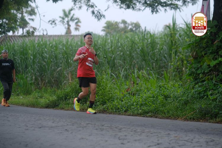 Race photo from Kediri Half Marathon 2025