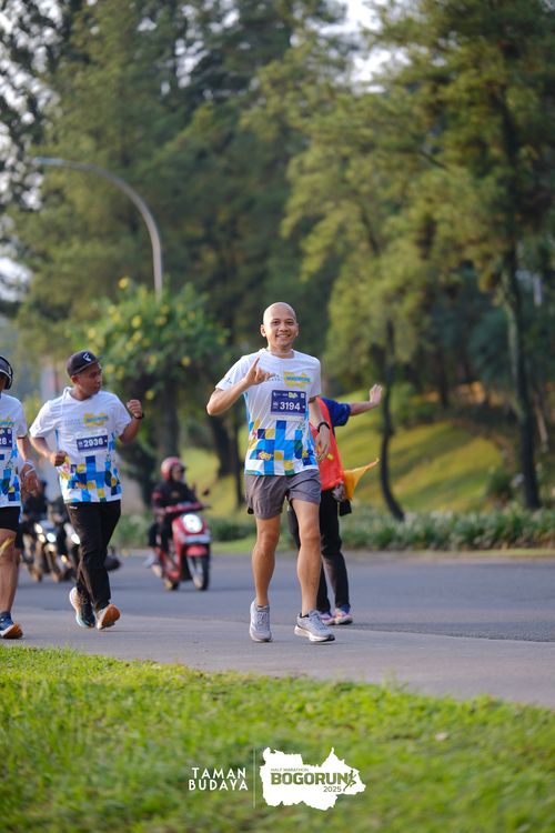 Race photo from Taman Budaya x BOGORUN 2025
