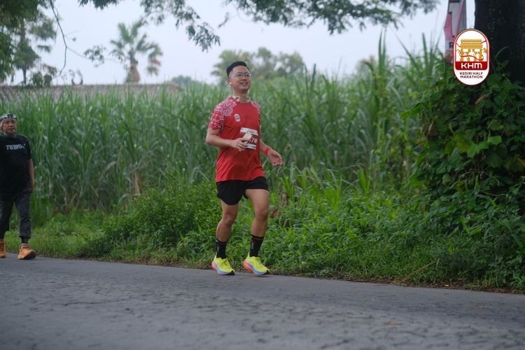 Race photo from Kediri Half Marathon 2025