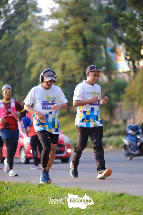 Race photo from Taman Budaya x BOGORUN 2025