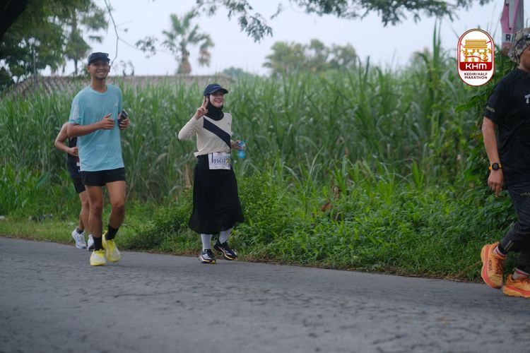 Race photo from Kediri Half Marathon 2025