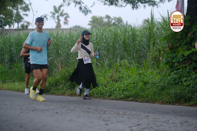 Race photo from Kediri Half Marathon 2025