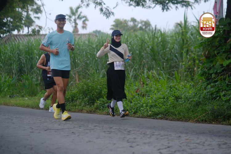 Race photo from Kediri Half Marathon 2025