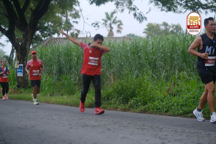 Race photo from Kediri Half Marathon 2025