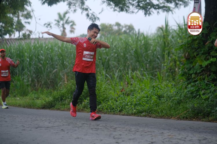 Race photo from Kediri Half Marathon 2025