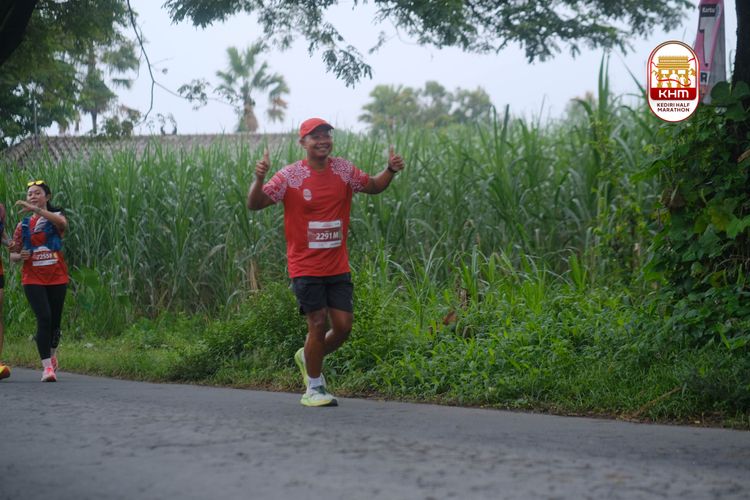 Race photo from Kediri Half Marathon 2025