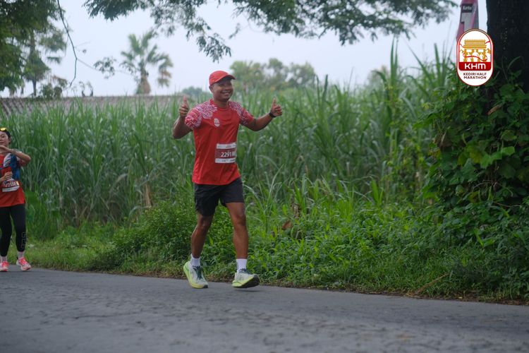 Race photo from Kediri Half Marathon 2025