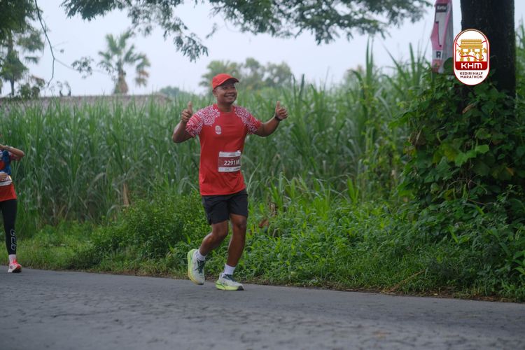 Race photo from Kediri Half Marathon 2025