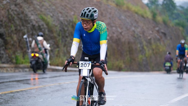 Race photo from Cycling de Jabar 2024