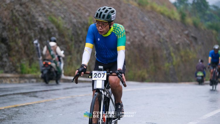 Race photo from Cycling de Jabar 2024