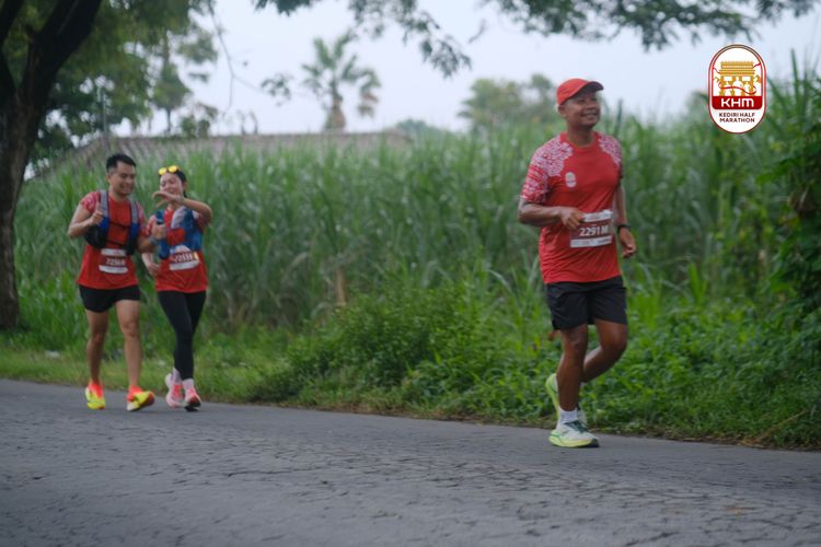 Race photo from Kediri Half Marathon 2025