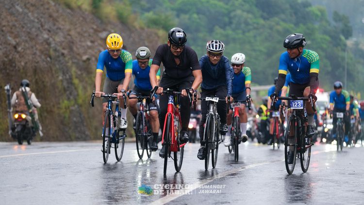 Race photo from Cycling de Jabar 2024