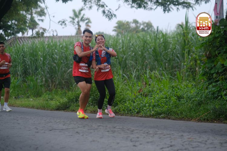 Race photo from Kediri Half Marathon 2025