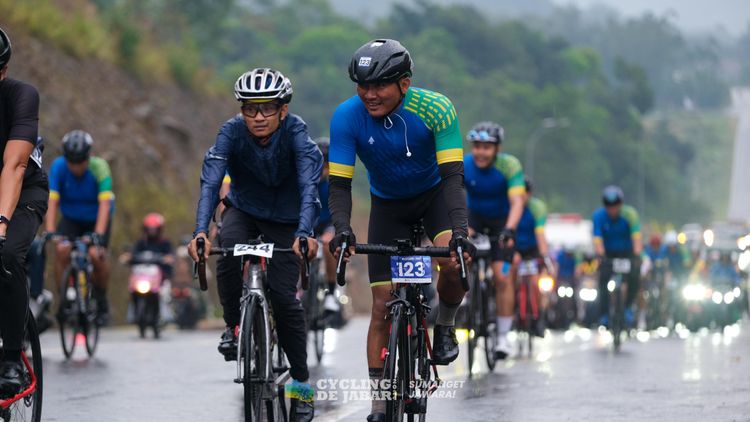 Race photo from Cycling de Jabar 2024
