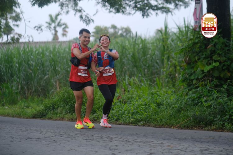 Race photo from Kediri Half Marathon 2025