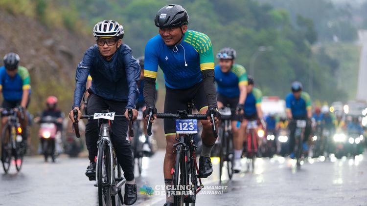 Race photo from Cycling de Jabar 2024