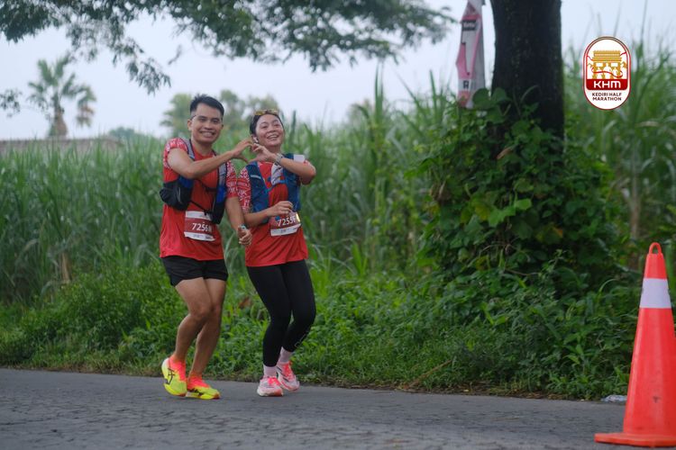 Race photo from Kediri Half Marathon 2025