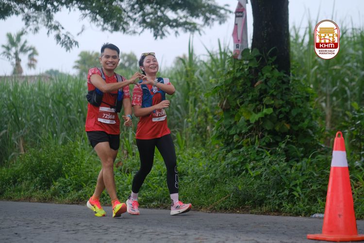 Race photo from Kediri Half Marathon 2025