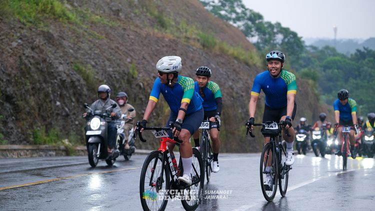 Race photo from Cycling de Jabar 2024