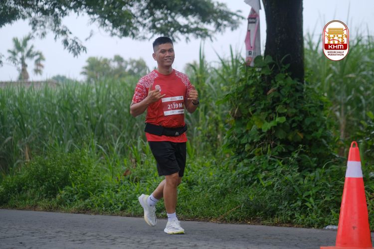 Race photo from Kediri Half Marathon 2025