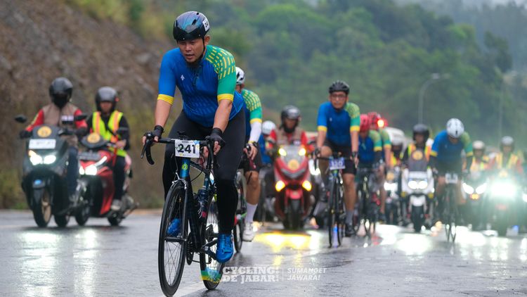 Race photo from Cycling de Jabar 2024