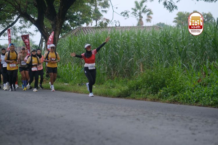 Race photo from Kediri Half Marathon 2025