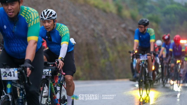 Race photo from Cycling de Jabar 2024