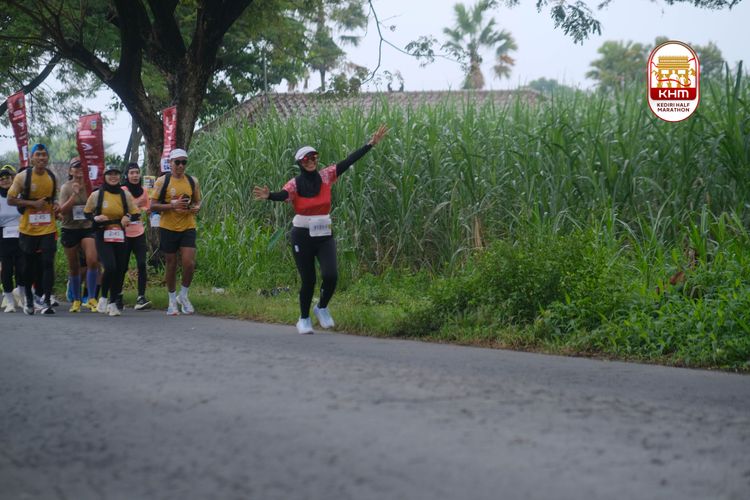 Race photo from Kediri Half Marathon 2025