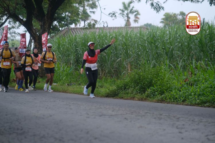 Race photo from Kediri Half Marathon 2025