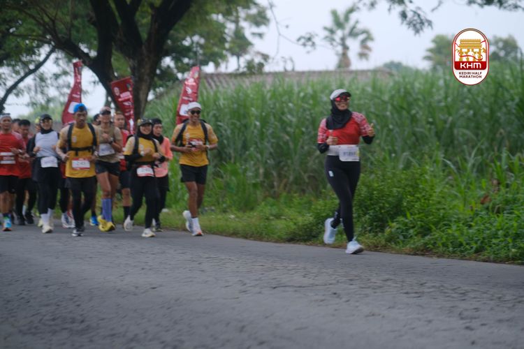 Race photo from Kediri Half Marathon 2025