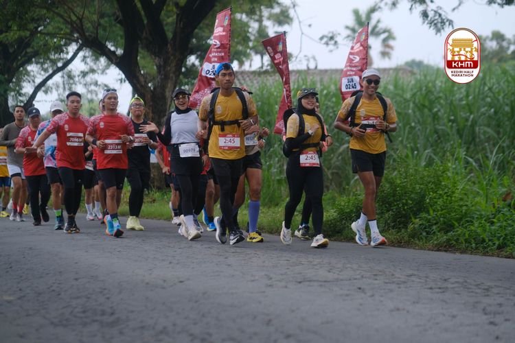 Race photo from Kediri Half Marathon 2025