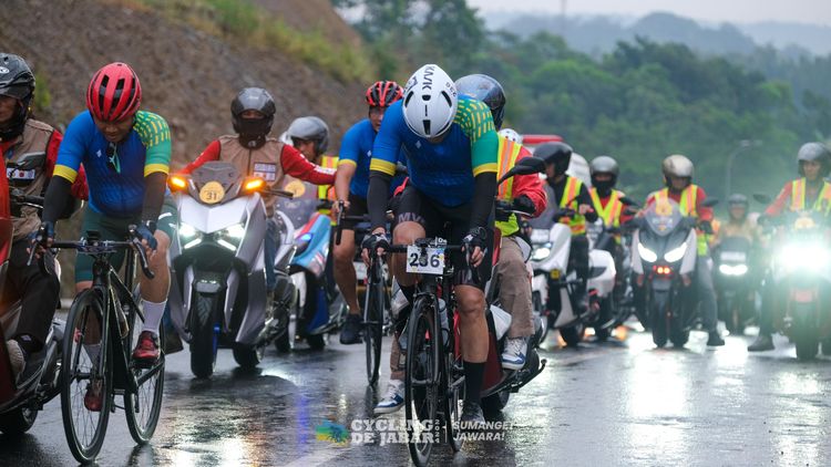 Race photo from Cycling de Jabar 2024