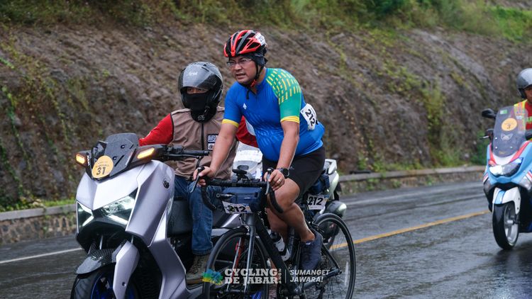 Race photo from Cycling de Jabar 2024